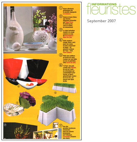 informations fleuristes